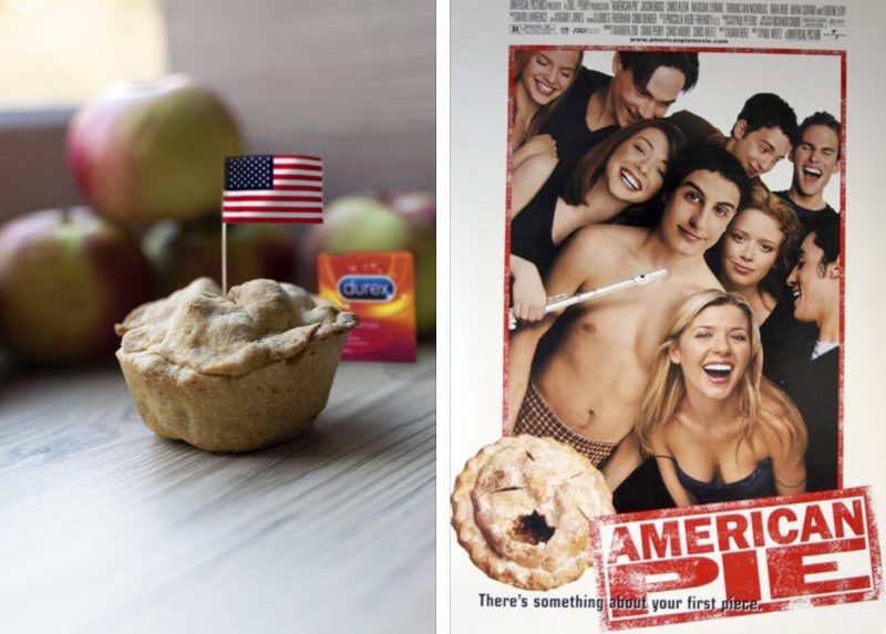 Movie Titles Represented By Food